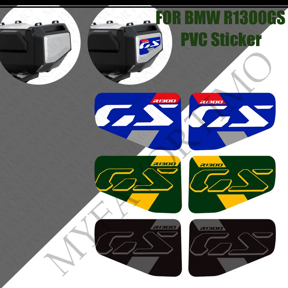 For BMW R 1300 GS R1300GS Trunk Luggage Panniers Side Top Cases Suitcase Protector Stickers Decals ADV Adventure 2023 2024