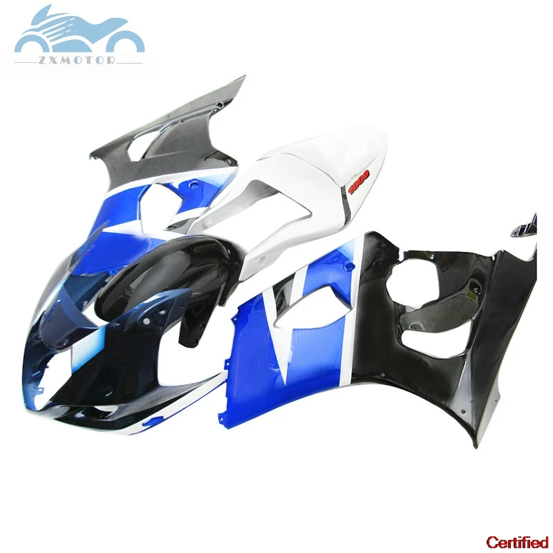 

New Fairing kits for SUZUKI K3 GSXR1000 2003 2004 motorcycle fairings 03 04 GSX R1000 blue black body kit