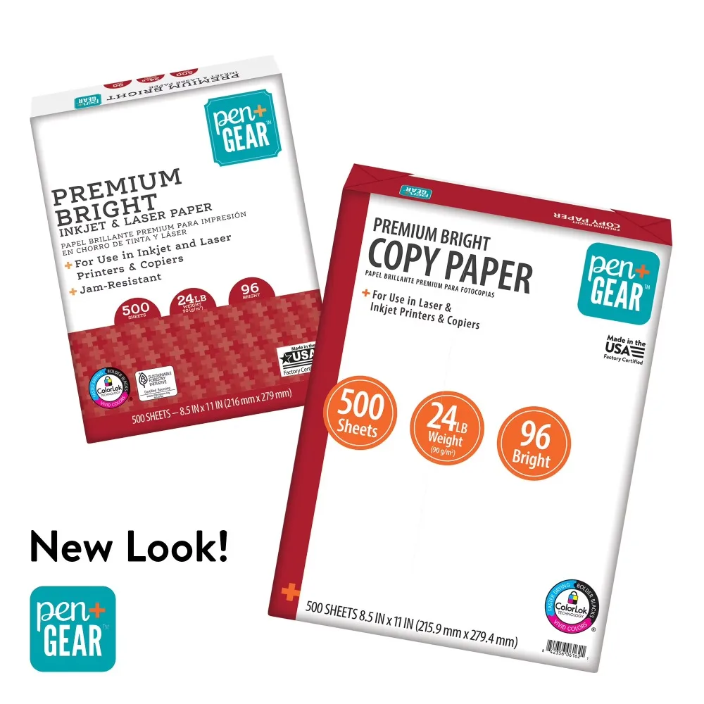 

New Best seller Premium Bright White Paper 8.5 x 11 Inches 24 Lb 96 Brightness High Quality Printer Copy Paper 500 Sheets Per Ream for Home Office School
