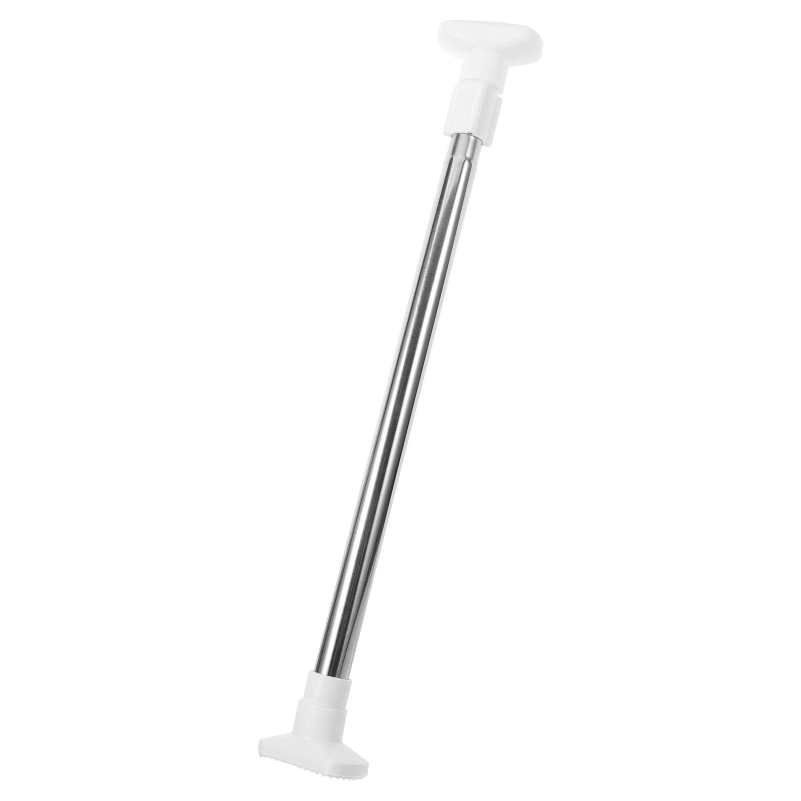 Hole-free Telescopic Rod Hanging for Clothes Shower Curtain Curved Compression Large Rail Free-punch Tube Bathroom