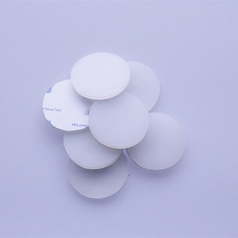 Imagem -03 - Borracha Antiderrapante Preta de Silicone Amortecedor de Plástico Amortecedor de Choque Almofadas Autoadesivas para Pés 30 mm x mm 100 Pcs