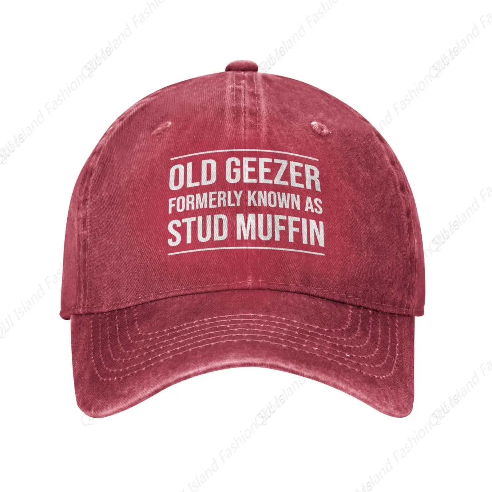 Old Geezer Baseball Cap Spring Autumn Visor Cap Hip Hop Washed Cotton Casquette Distressed Denim Hat Sports