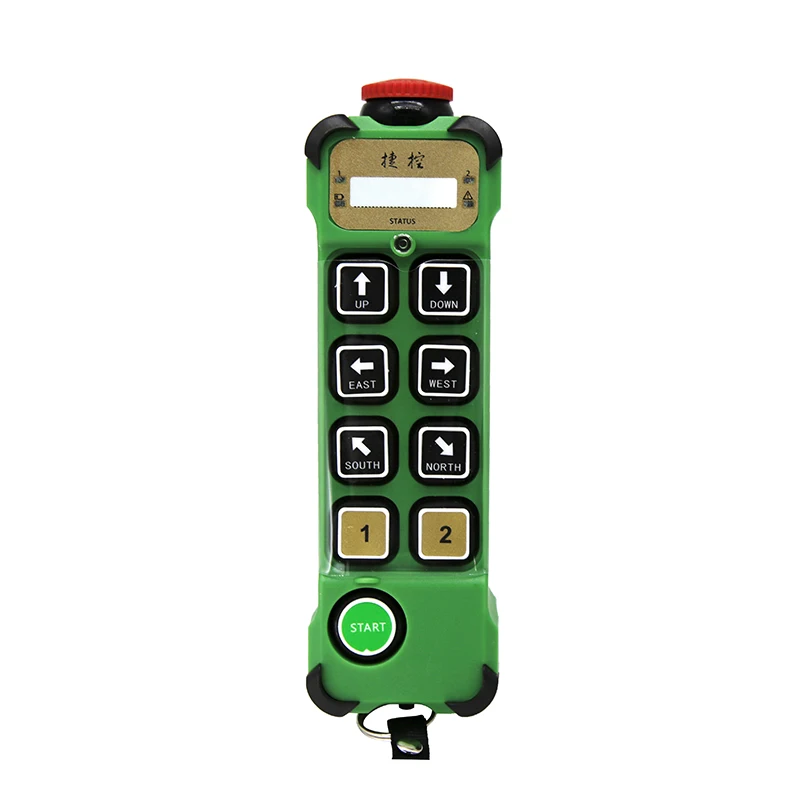 2026 JIEKONG Industrial Waterproof on off Push Button Switch K800 Remote Control for Hoist Crane