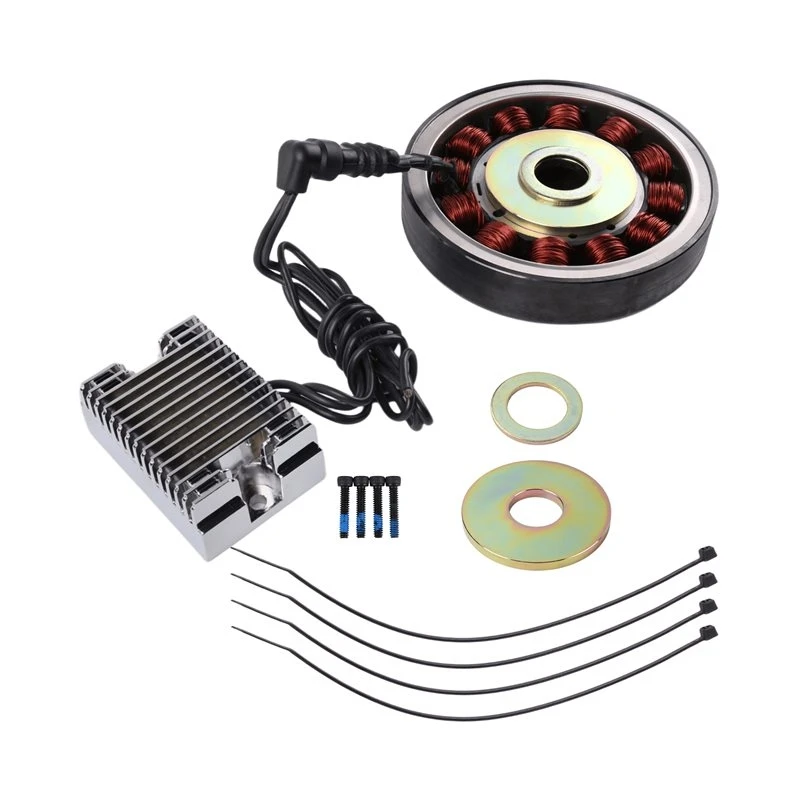 32 Amp Charging System Rotor Stator Regulator Kit 29985-87 For Bigtwin 1970-1999-L94A