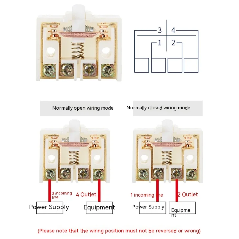 LX19K B Silver ContaCt LX19K-B Micro Travel Limit Foot Pedal Accessory Self Resetting Switch Core, Open And One Closed