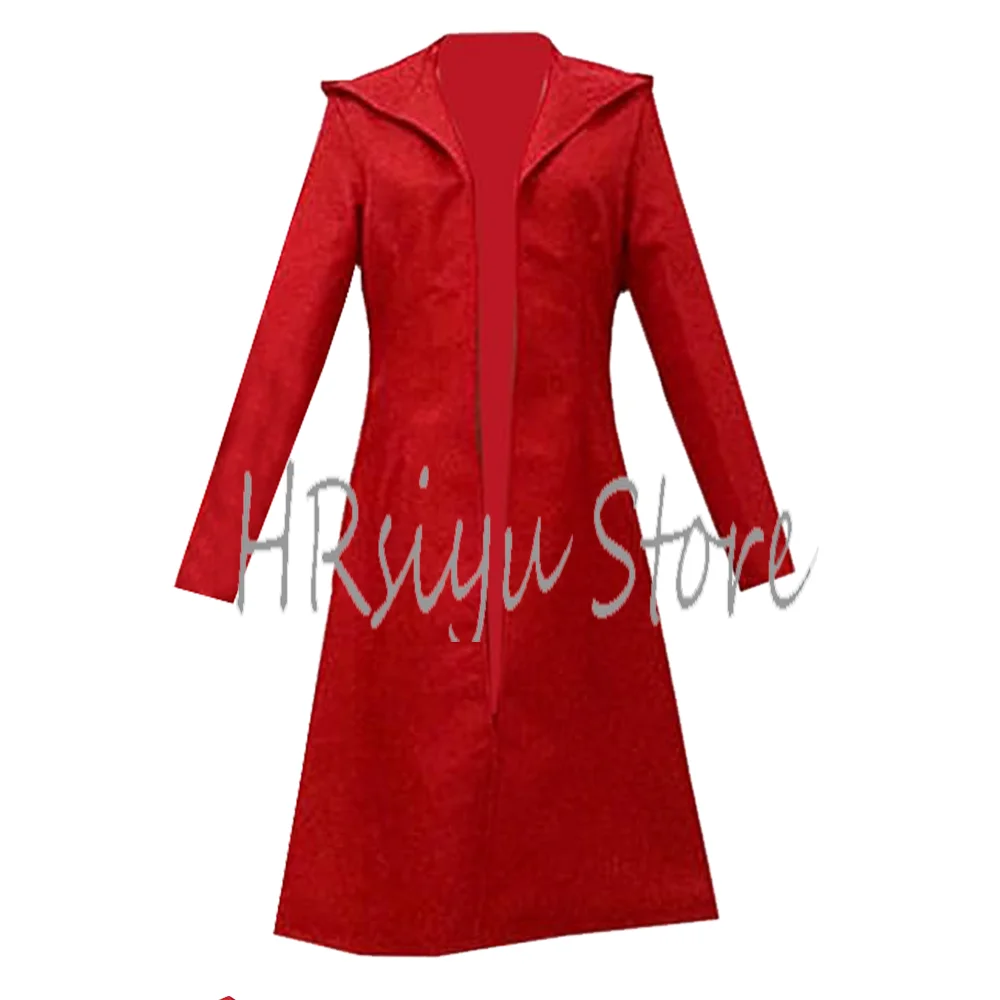 Cosplay Elric Costume Adult men women Red cloak coat Halloween Carnival Cos customized