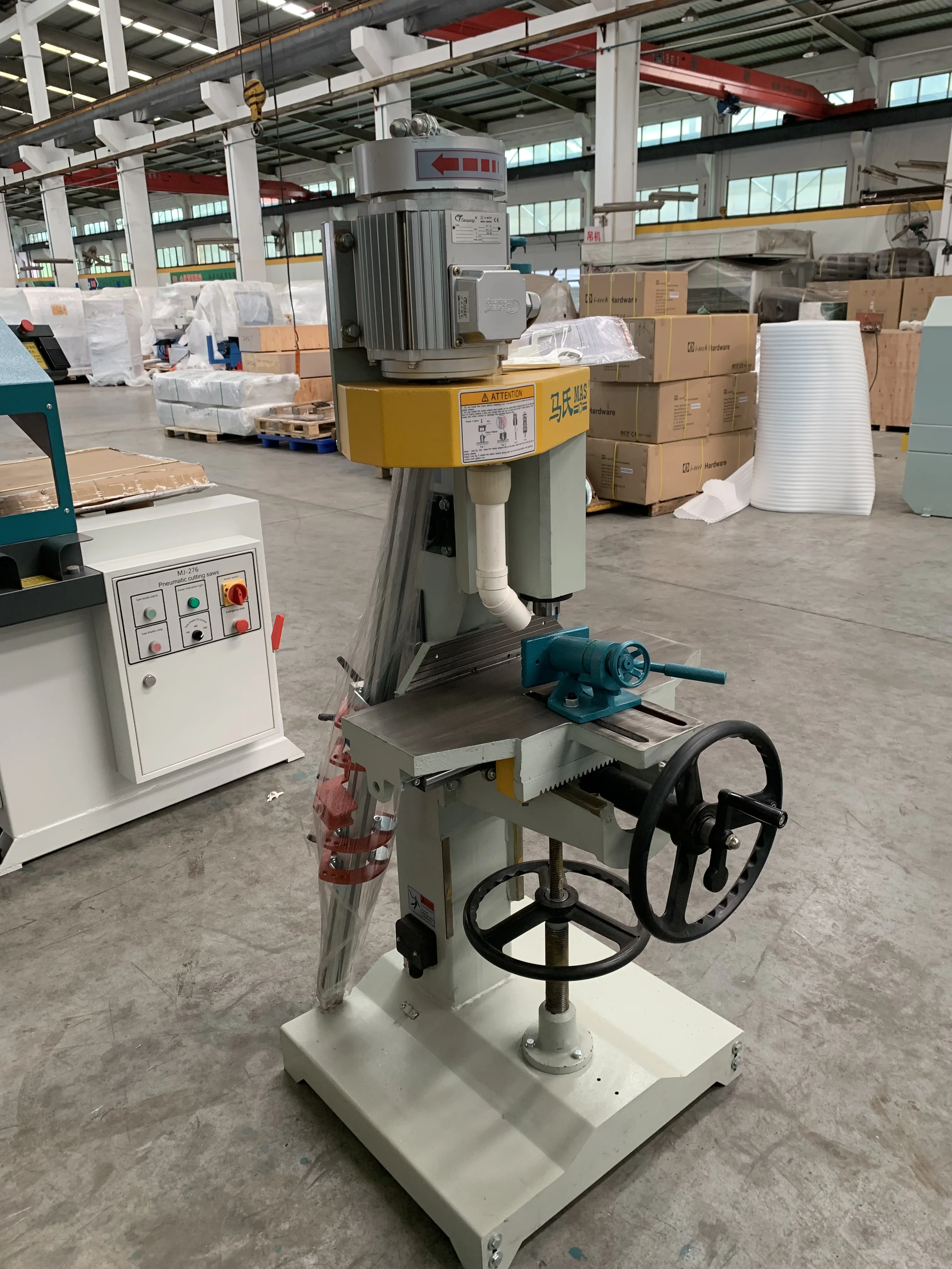 Mortiseur à broche verticale MS362, Machine à bois, chaîne à broche verticale