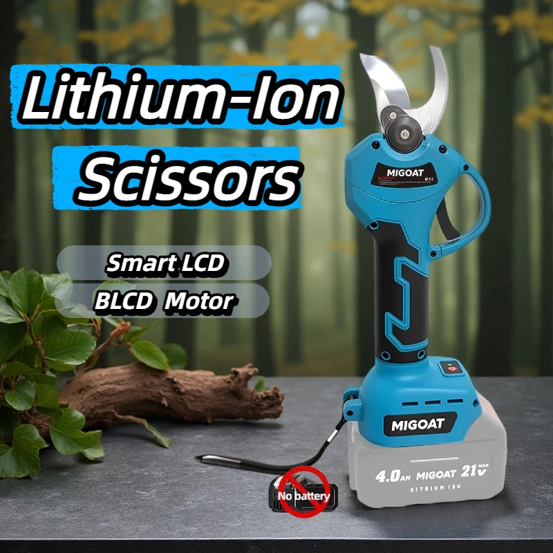 Precision Pruning Shears, Professional Garden Tool, Ergonomic Branch Cutter, For Makita 18V LXT Battery