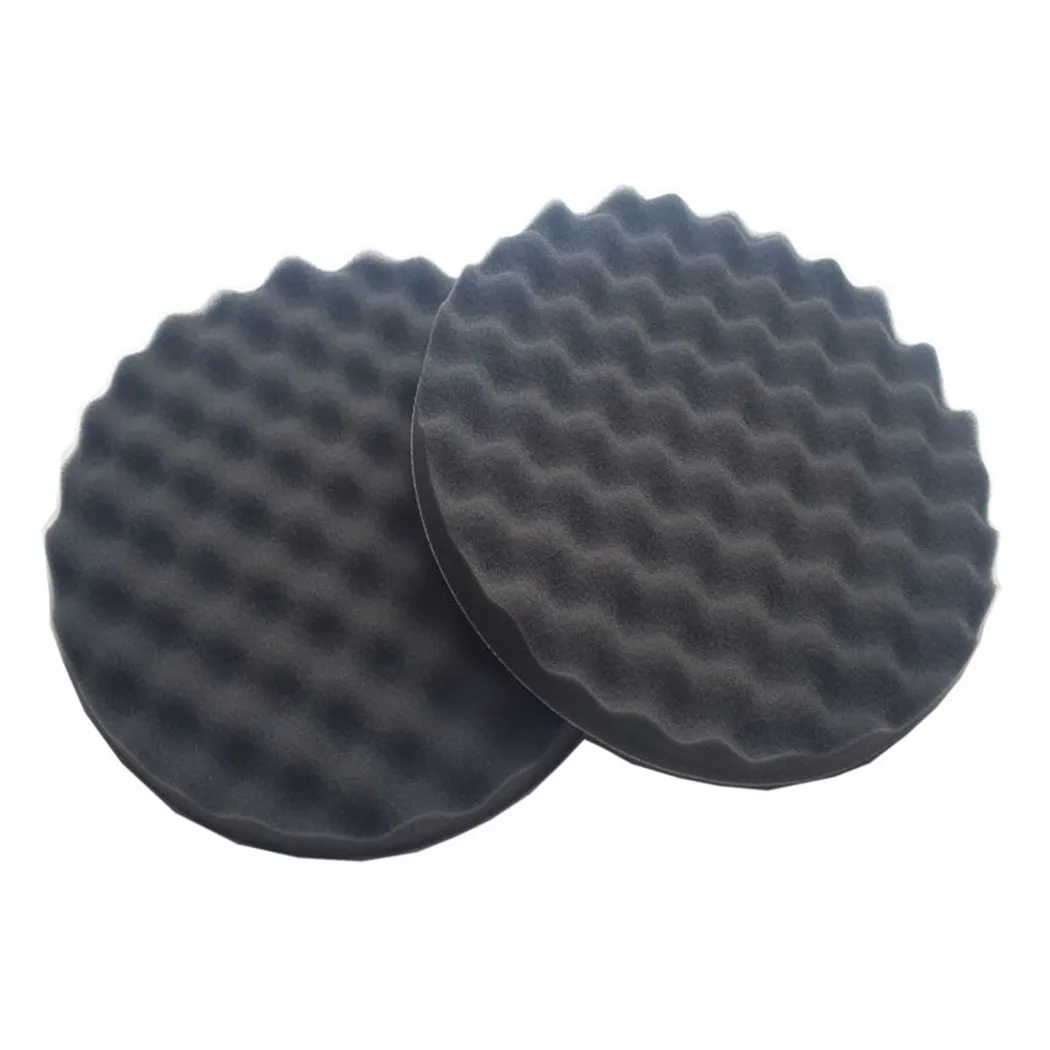 Set Accessories Parts Foam Polishing Pad Car Replacement Tool 05725 2Pcs 8 Inch Compounding Round Single Sided