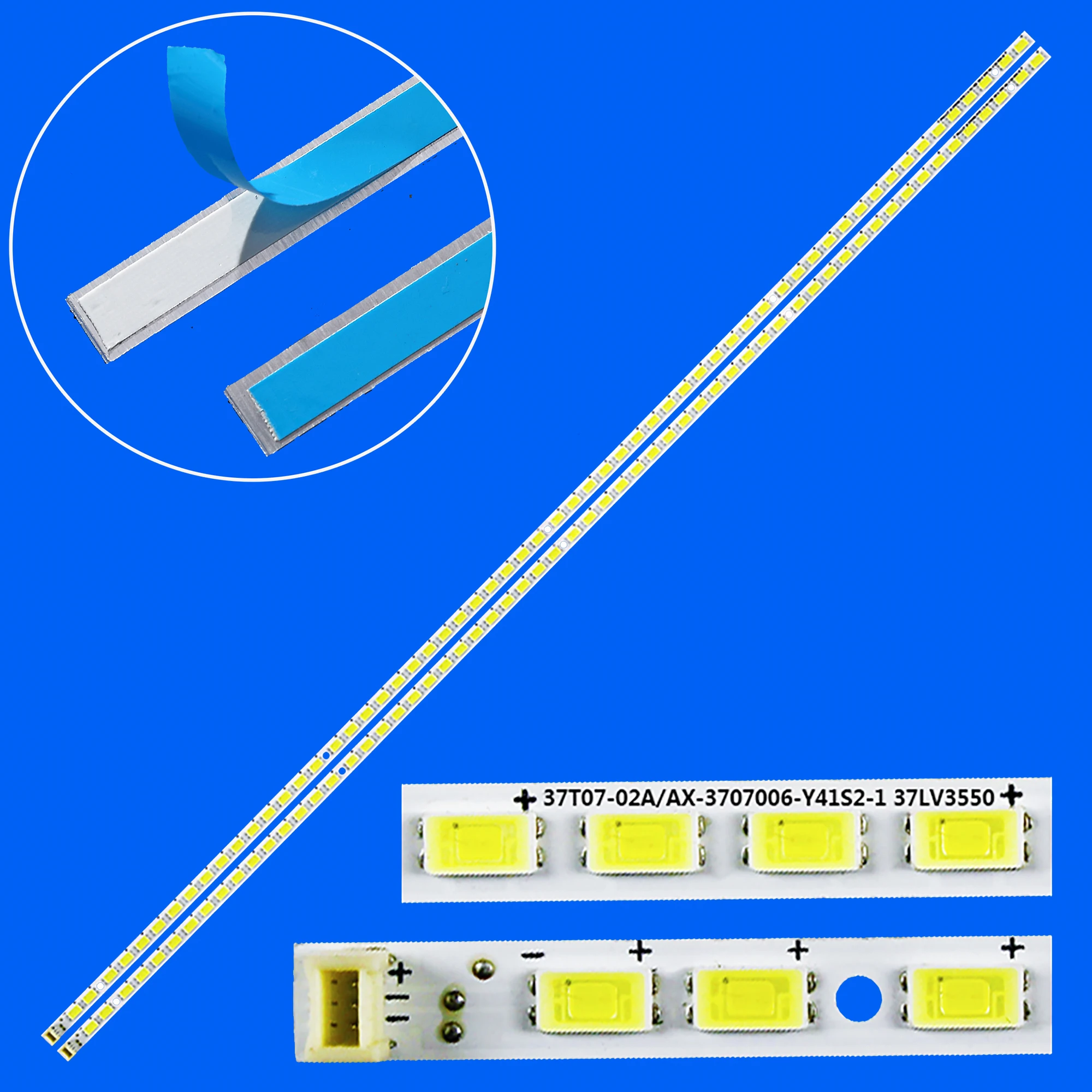 

Светодиодная лента подсветки для 37LV3500 37LV3550 37LV355A 37LV355C 37LV355N 37LV355U 37LV370S 37LV5500 37T07-02A 37T07-02