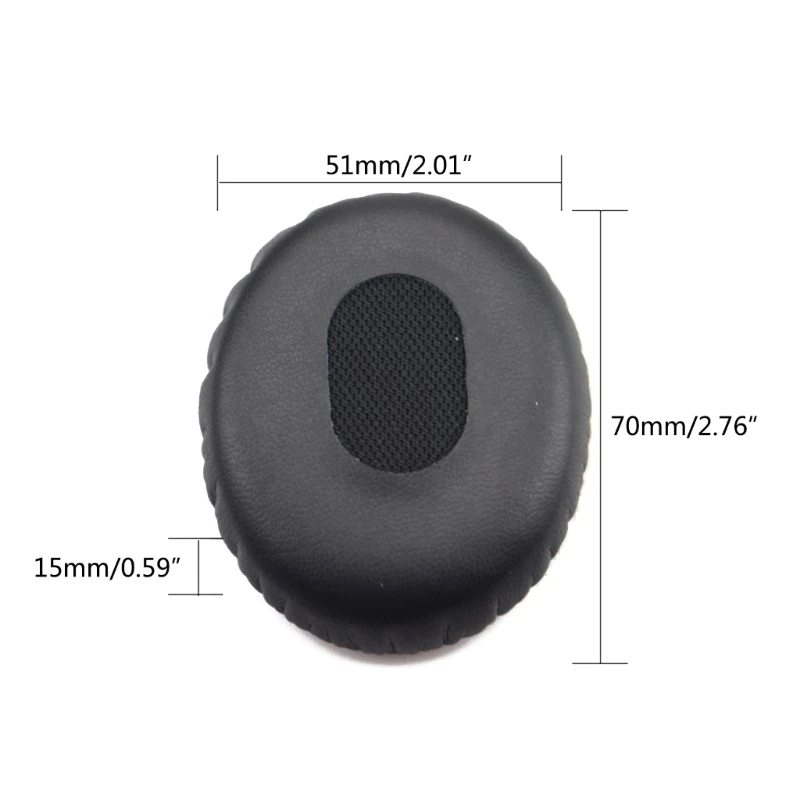 Penutup Telinga Bantalan Telinga Pengganti untuk Headphone On-Ear OE, OE1, QC3