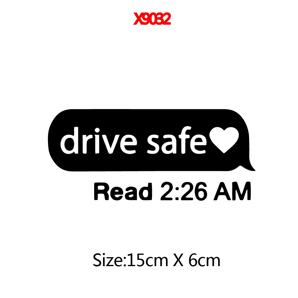 Drive Safe Decal Drive Safe Macbook Sticker Window Sticker Die Cut Custom