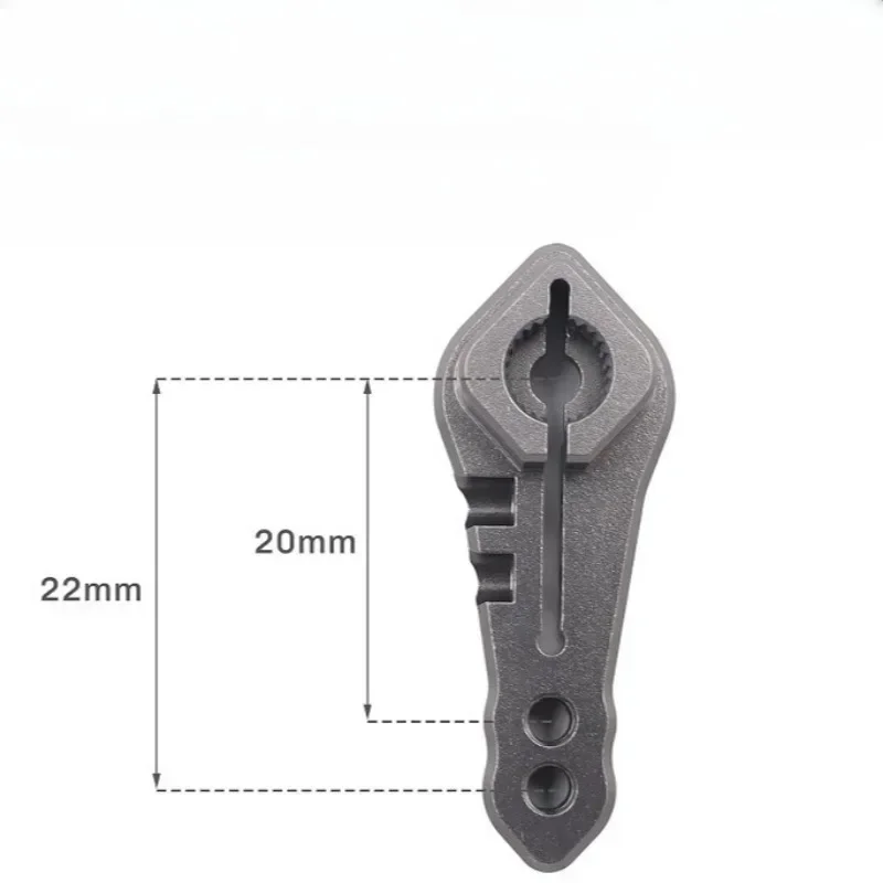 Bras Servo de direction en métal Rc 25t, 37mm, 1 pièce, pour voiture sur chenilles 1/10 Rc Trxs Trx4 Trx6 Scx10 Axial D90 Rgt Rc, pièces de voiture