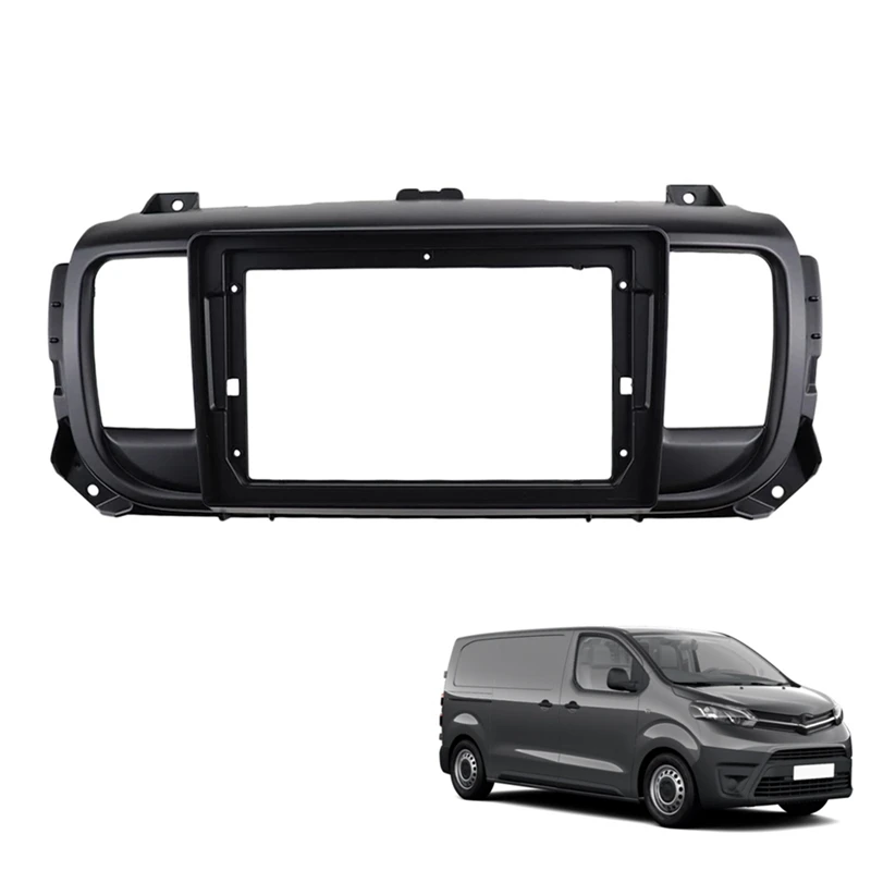 9 Inch Car Radio Fascia for Citroen Dispatch Toyota ProAce Peugeot Expert Traveller DVD Stereo Frame Plate Adapter