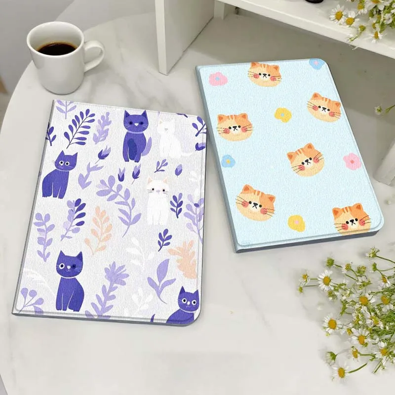 

Hot Anime Cat Cute Tablet Case For Legion Xiaoxin Pad Y700 K10 M10 P11 K11 Pro Plus 10.6 11.5 Inch 2021 2023 2025