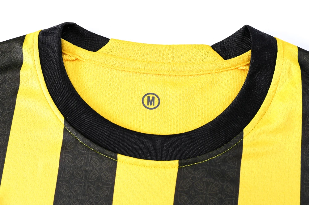 children\'s  sport set boy girl yellow  No logo badge shirt Training wear men and kids games  football kits Leisure Uniforms