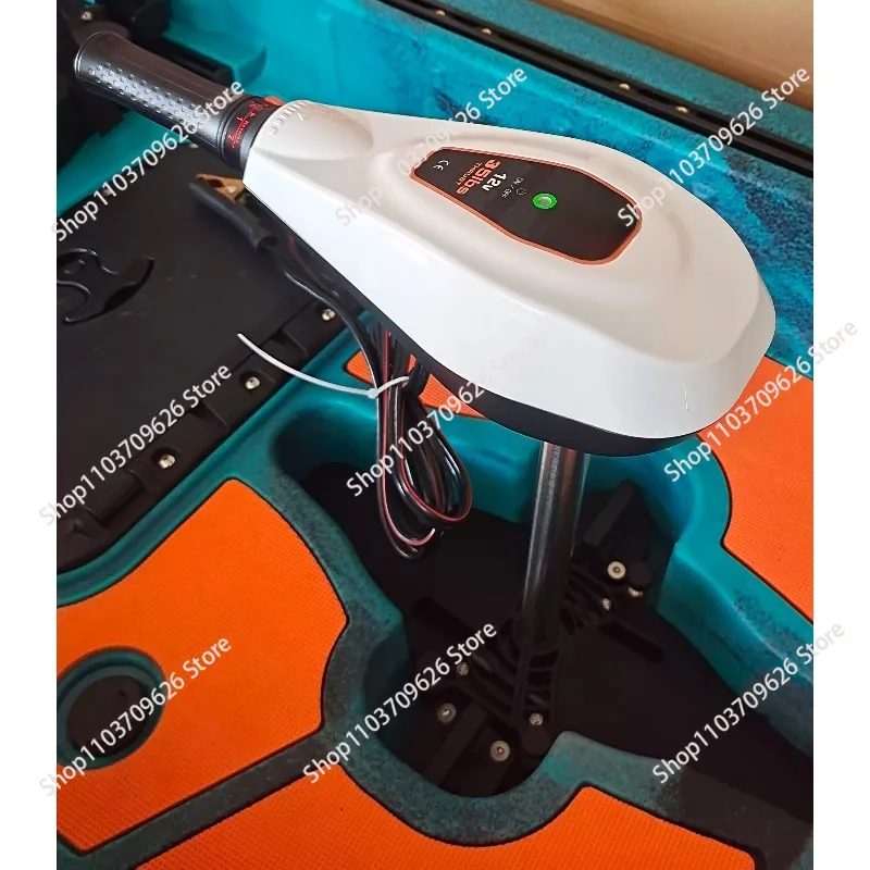 35lb Electric Motor Outboard Kayak Controllers with Fixing Parts Pedal System Hand Boat Propeller Waterplay Crafts Accessories
