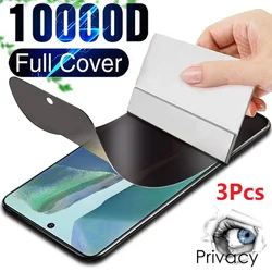 3Pcs Screen Protector For Realme C55 C53 C21Y C25S C31 C33 C3 C65 For 12 11 10 9 8 7 Pro Plus 9I 8I 7I Privacy Hydrogel Film