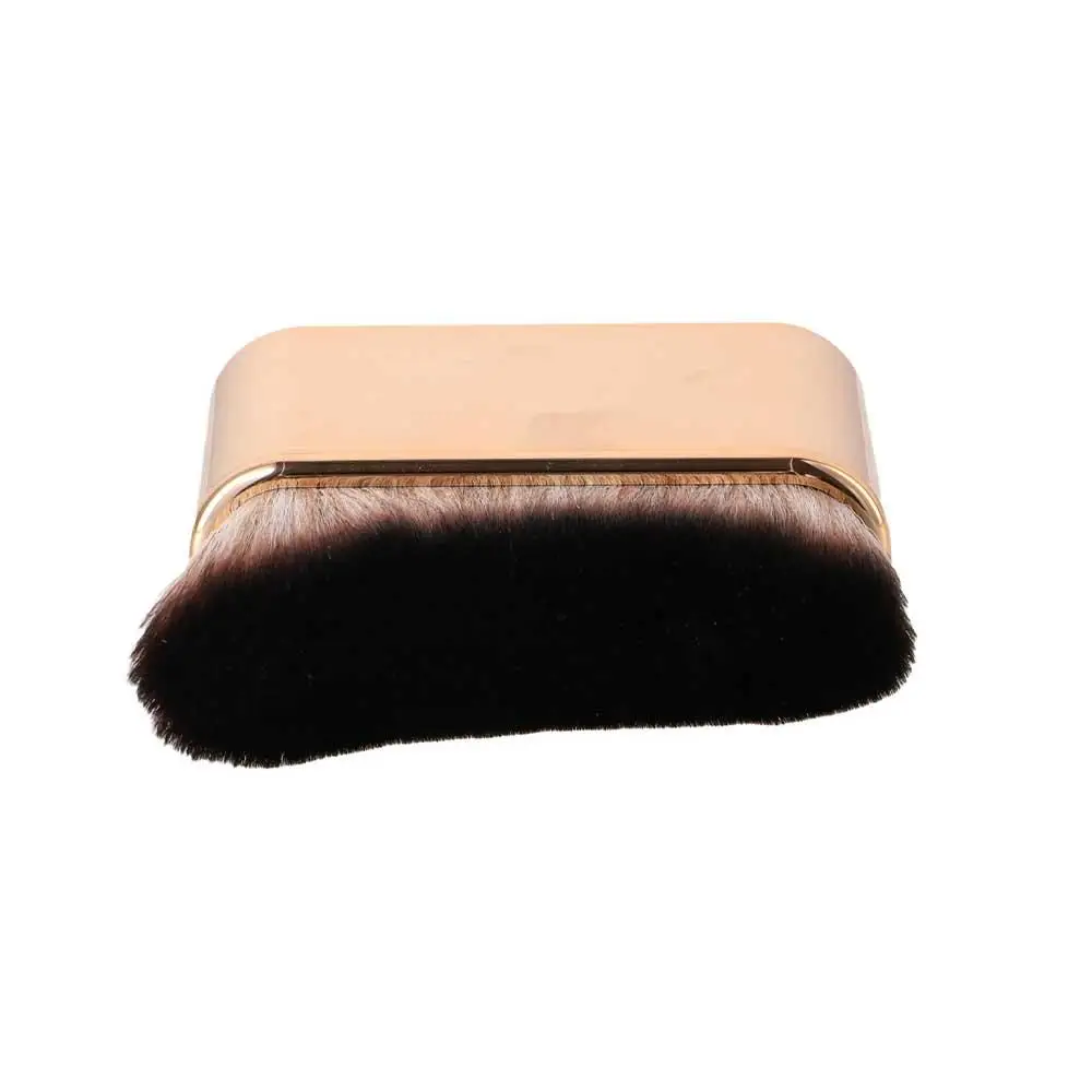 Pennello per trucco cosmetico portatile Pennello Kabuki grande professionale Pennello per silhouette per contorno in polvere morbida per fard da donna