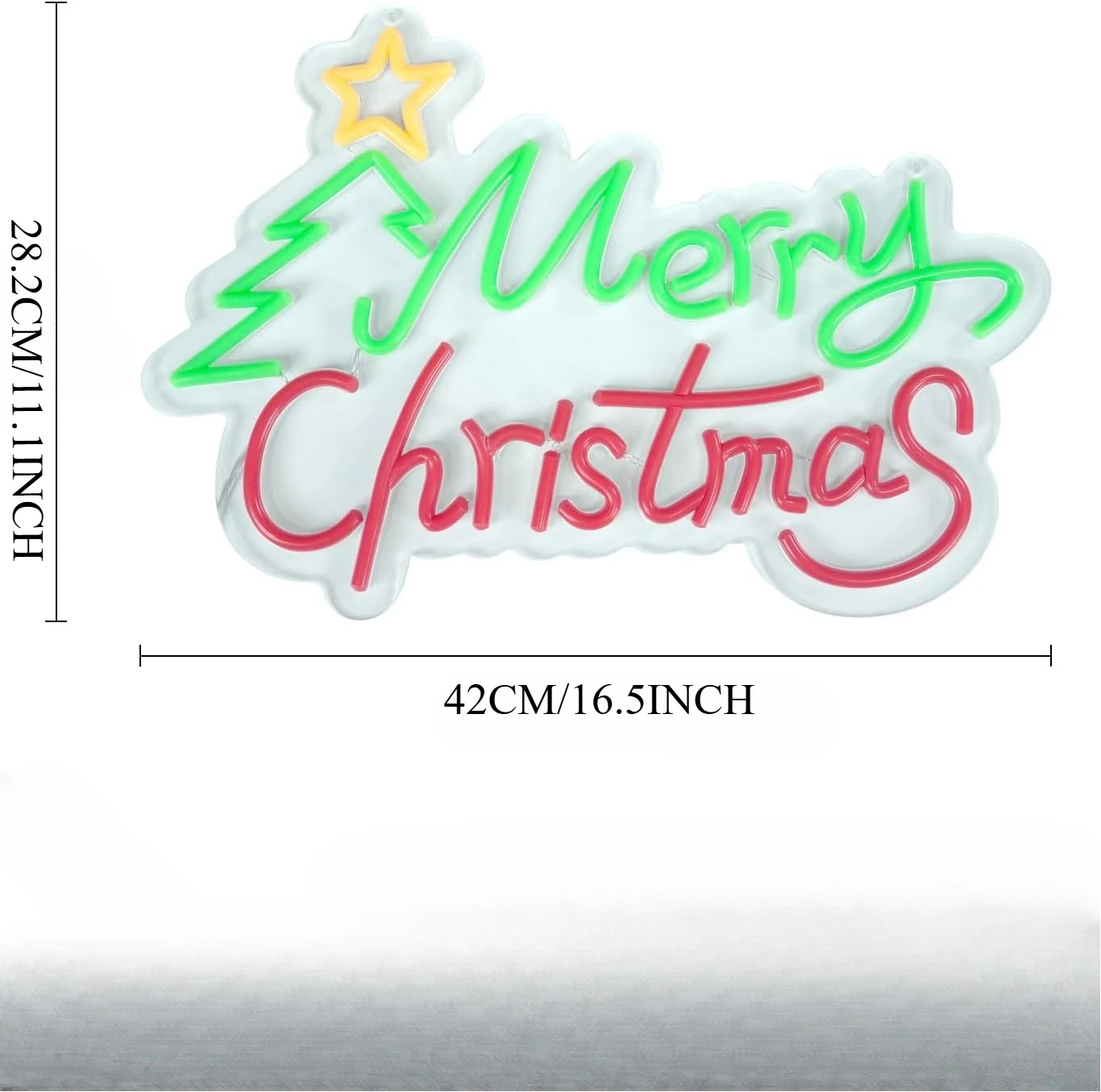 Merry Christmas LED Neon Sign USB Wall Light Xmas Party Window Home Bedroom Cafe Bar Holiday Atmosphere Decor Neon Night Lamp