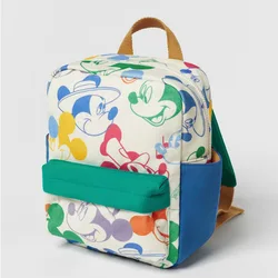 26X21X10 cm Disney cartoon Mickey Mouse New Kids Backpack Mini Schoolbag Girls and Boys Cute Shoulder Bag