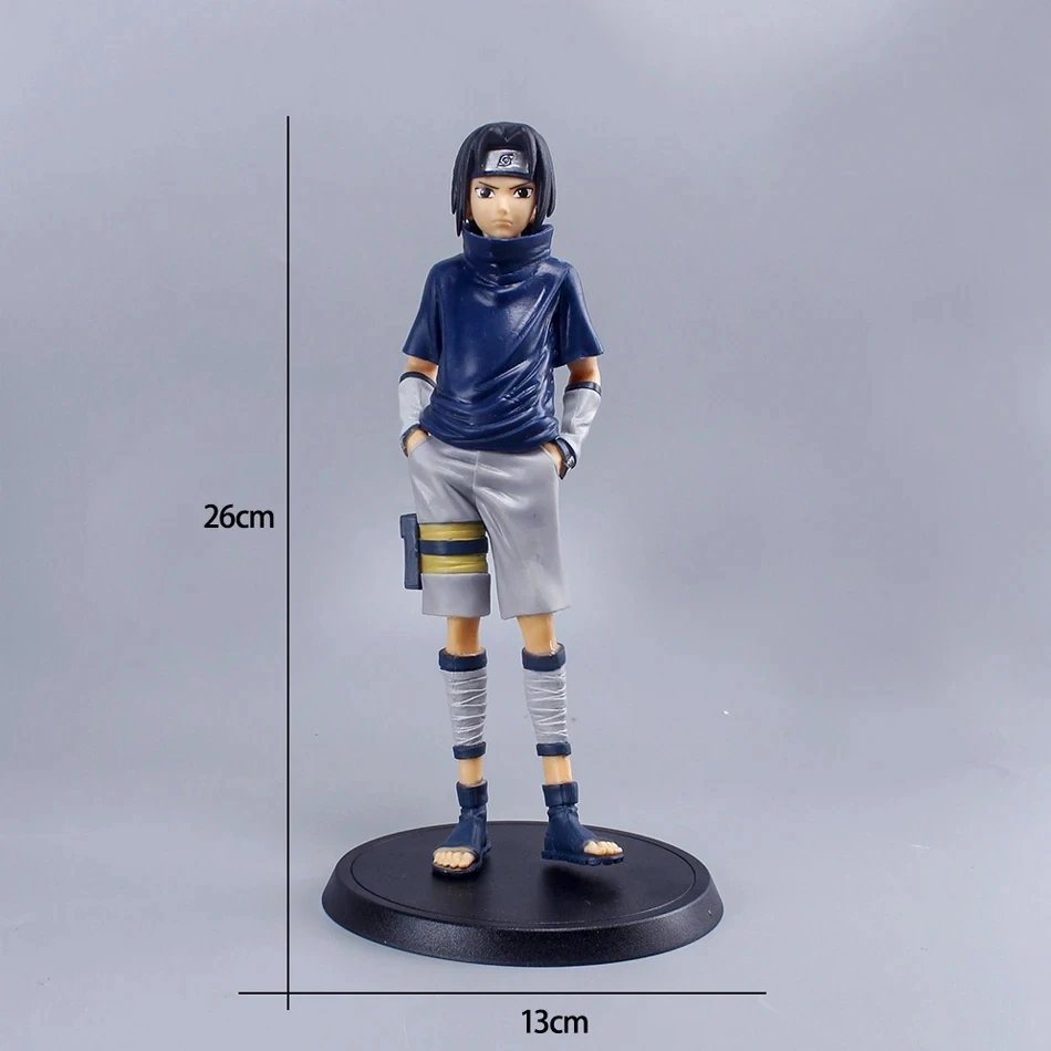 Figur Naruto การ์ตูน Uchiha Hitachi Sasuke Pain Kakashi Naruto Shippuden โมเดลของเล่นสำหรับเด็กของขวัญ