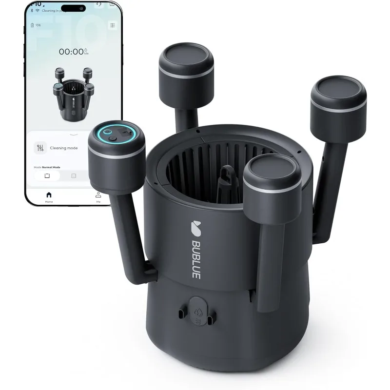

Роботизированный скиммер для поверхностей BuVortex V5, очиститель бассейна с мощным всасыванием, двойной двигатель, фильтр 5 л, два режима очистки