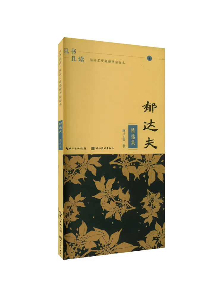 

Книга-учебник по письму и чтению для твердописьемыющих с использованием твердой ручки, стандартный почерк, избранные произведения Ю Дафу.