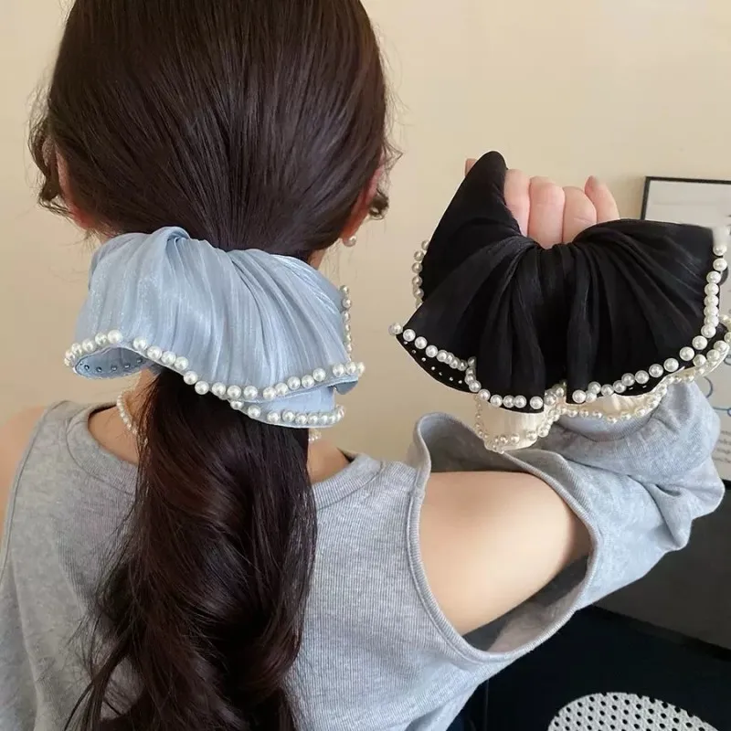 Mesh Beaded Lock Edge Haarband High-End-Haarschmuck für Frauen