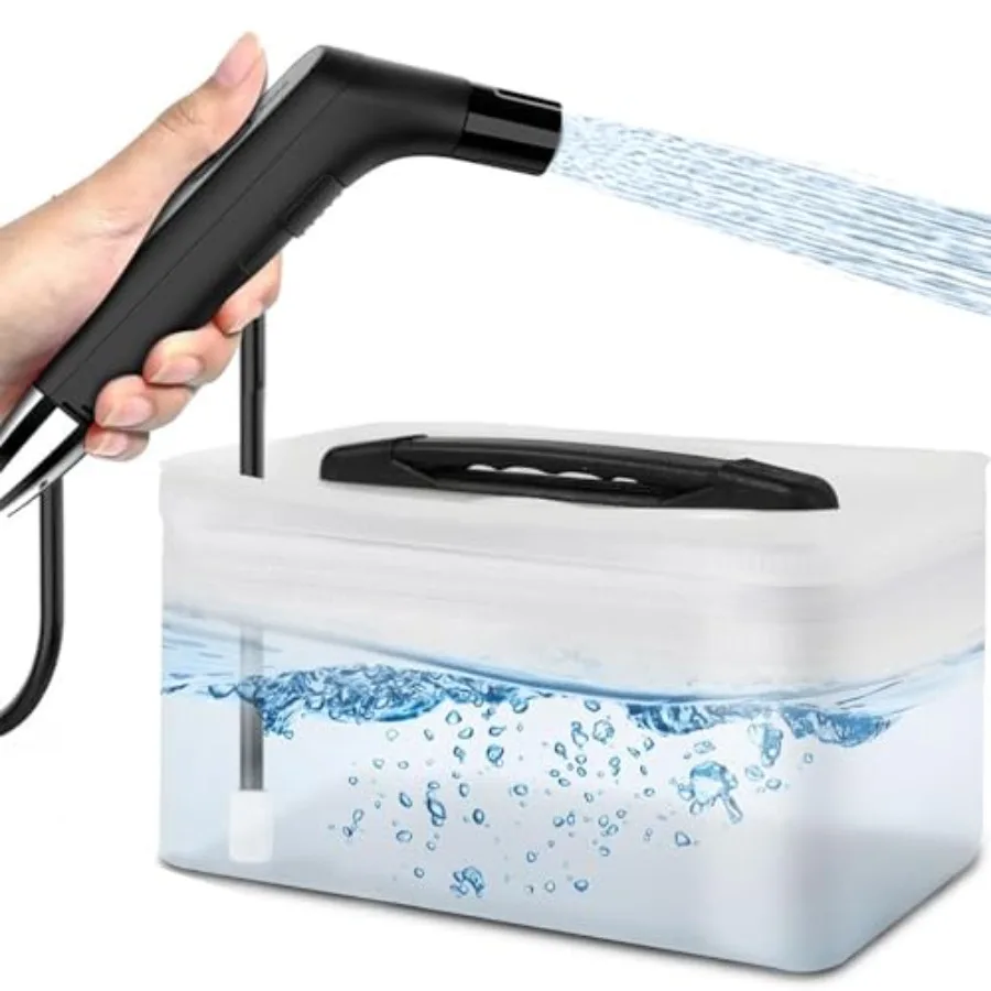 

Portable Portable B-idet for Travel Rechargeable with Water Tank Mini Handheld High Pressure B-idet Sprayer P-ortable for Bathr