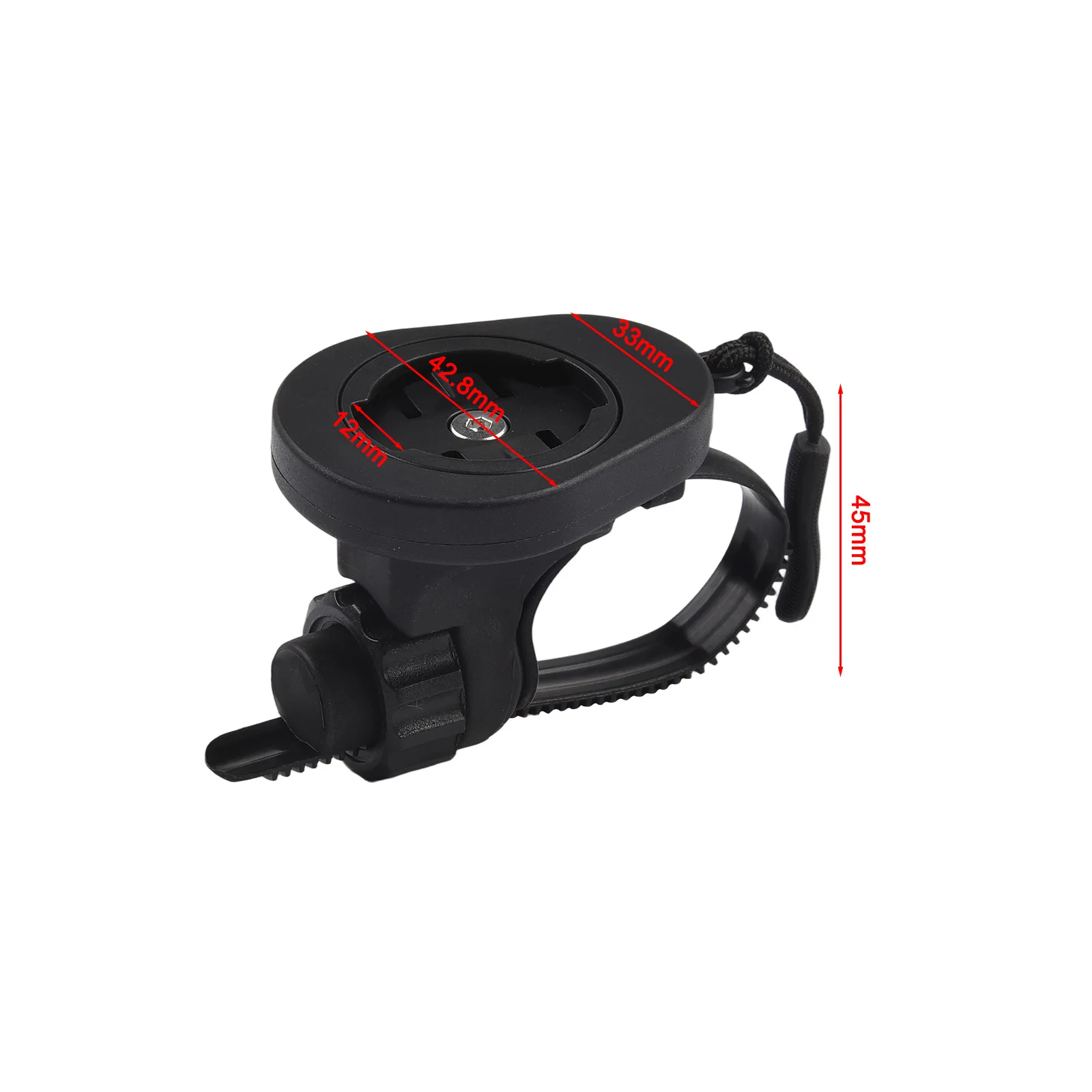 

For Cycling For Outdoor Activities Adjustable Headlight Mount Front Headlight Bracket Mount Bicycle Electronics Mount