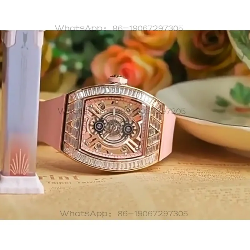 827S Ladies Watch Waterproof Hollow Quartz Fashion Barrel Watch