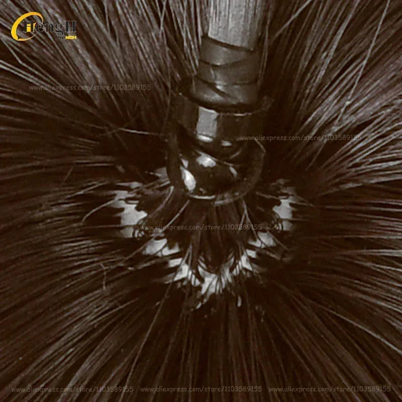 عالية الجودة الاصطناعية أنيمي رينتارو سونا قصيرة 30 سنتيمتر البني تأثيري مقاومة للحرارة الشعر هالوين شعر مستعار للحفلات + غطاء شعر مستعار