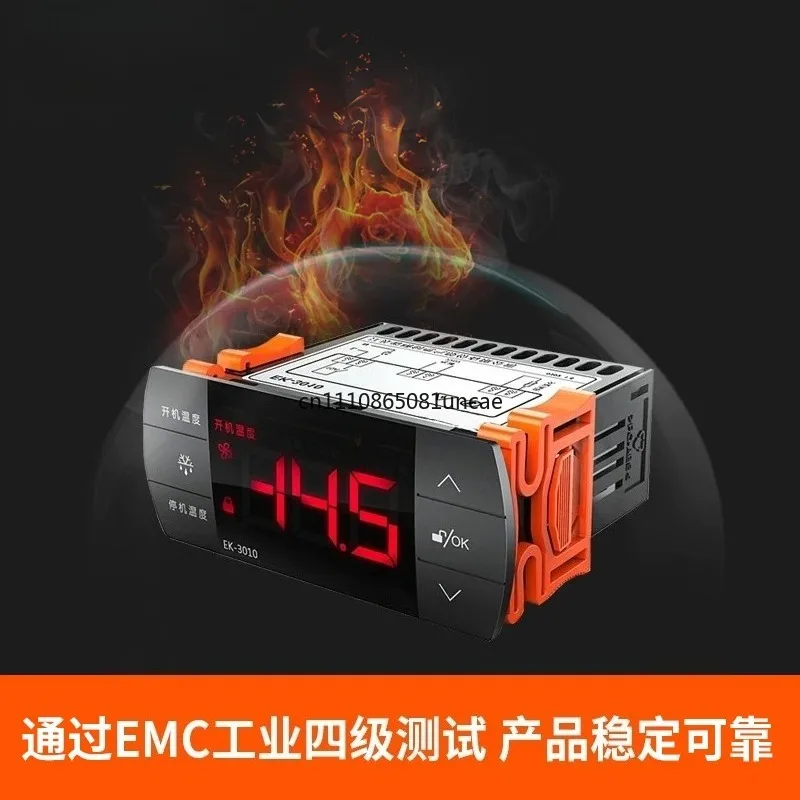 EK-3010 Thermostat Cooling and Heating Digital Display Intelligent Temperature Controller Thermostat Switch Adjustable