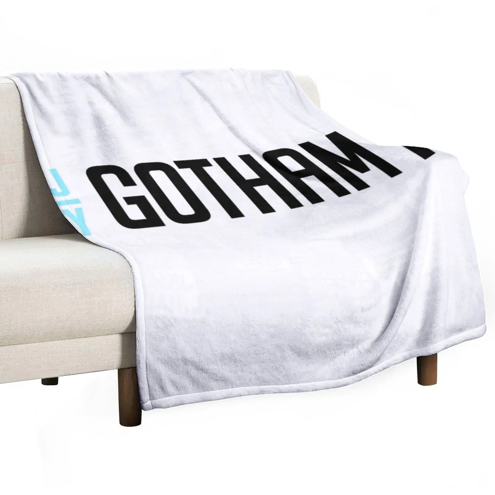 Gotham FC Throw Blanket Softest Thermals For Travel Blankets