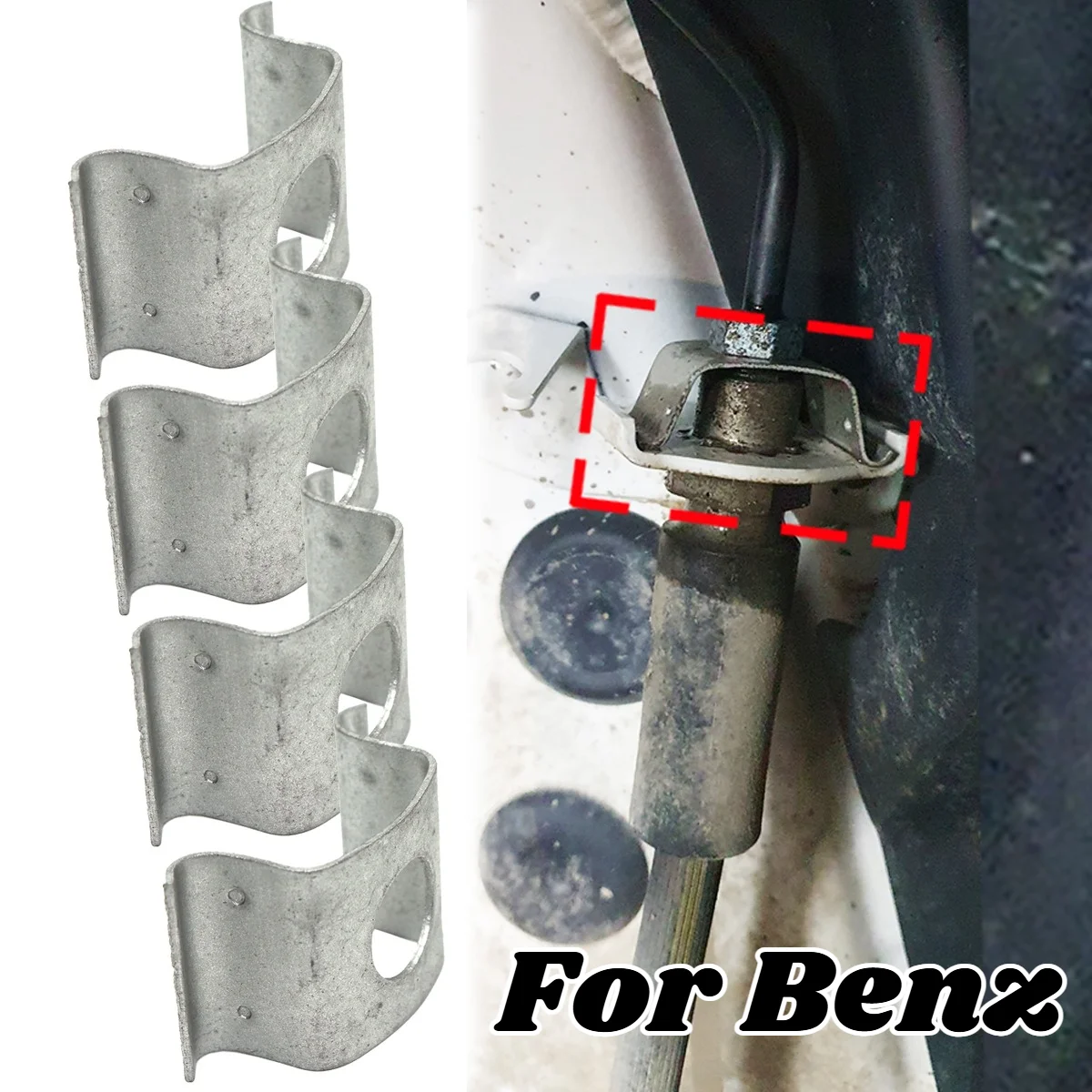 Clipes de Fixação e Retenção para Mangueiras de Freio de Carro para BENZ W114 W115 C123 W123 S123 W110 W111 W112 W113 SL R107 C107