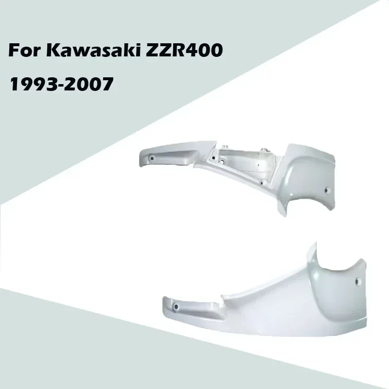 For Kawasaki ZZR400 1993-2007 Motorcycle Unpainted Left and Right Head Pipes ABS Injection Fairing Accessories