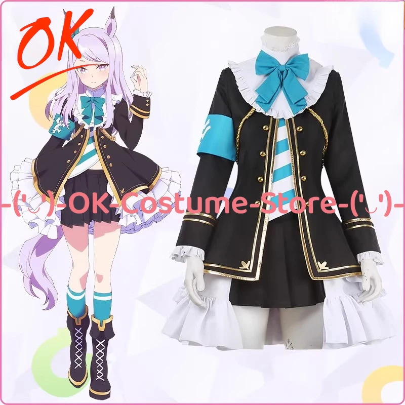 

[Customized Size] Uma Musume Pretty Derby Mejiro McQueen Original Cosplay Costume Roleplay Racewear Outfit Party Uniform Suit