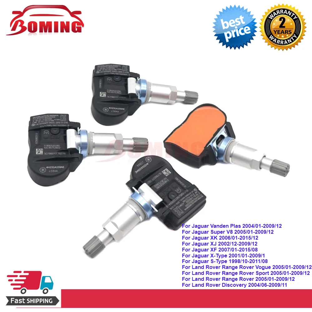 

Car TPMS Tire Pressure Monitor Sensor 4H23-1A159-AE For Jaguar Vanden Plas Super V8 XK XJ XF X-Type S-Type Land Rover Discovery