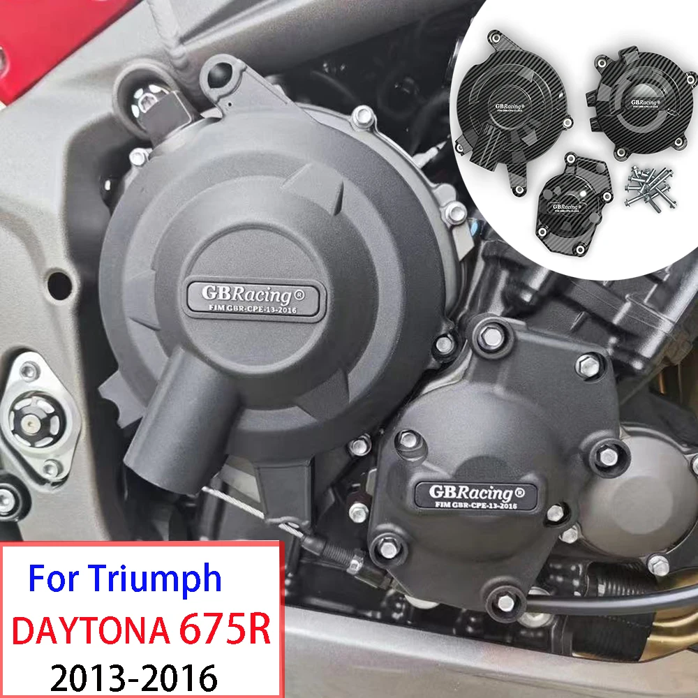 For Triumph DAYTONA 675R 2013-2016 DAYTONA MOTO2 765 2019-2020 STREET TRIPLE 765 S,R & RS 2017-2023 Engine Protective Cover