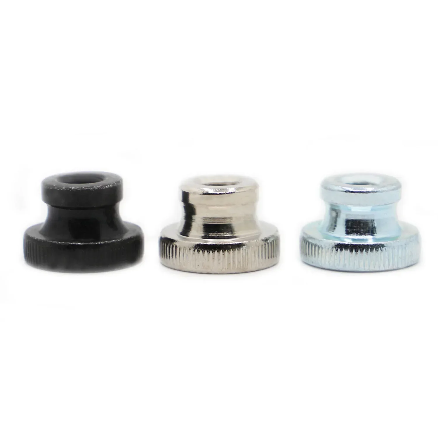 M3 M4 M5 M6 M8 M10 GB806 Nickel / Black / Zinc Plated Carbon Steel Knurled step Thumb Nut Iinstrument Hand Tighten Nut