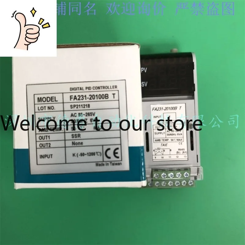 Taiwan Taiwan Instrument TAIE Temperature Controller FA231-20100B Brand New Original Genuine Fake One Penalty Ten Thermostat