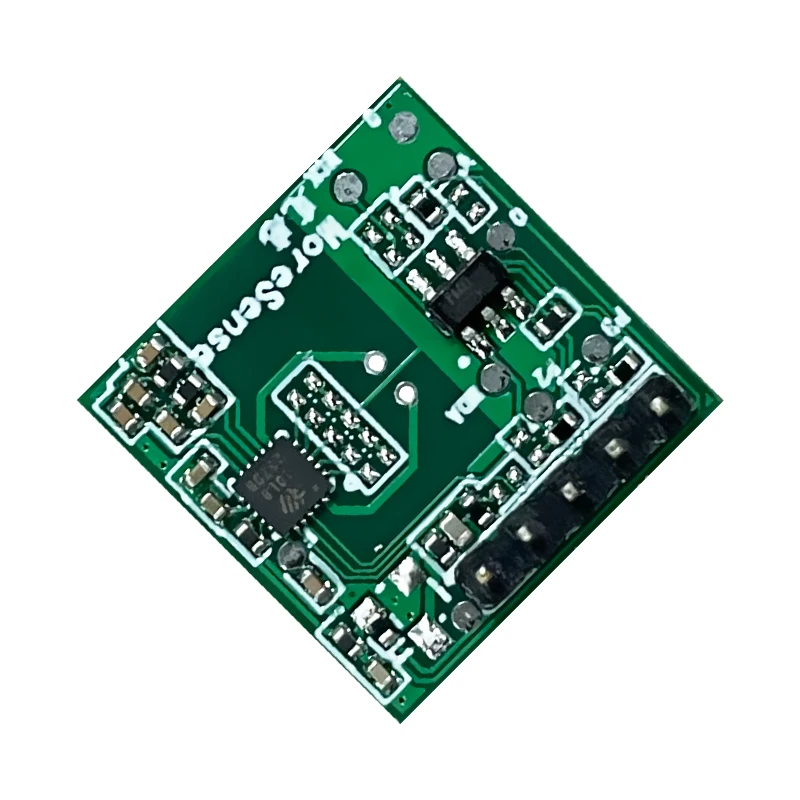 Radar de microondas antiinterferencias de frecuencia fija, 10G, bajo consumo de energía, pequeño volumen, iluminación inteligente, inteligencia para el hogar