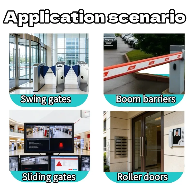 Infrared Beam Sensor Photocell Garage Door Infrared Sensor 12V-24V AC/DC for Sliding Gate Ir Barrier Automatic Door