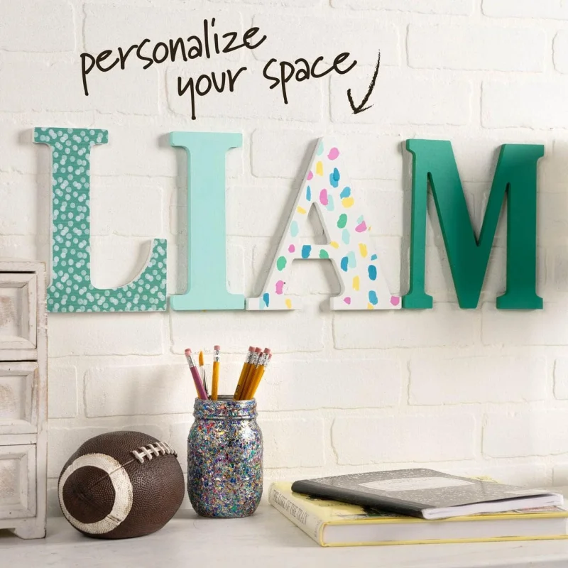 Carta inacabada de madeira, 8 projetos de artes e ofícios de superfície de madeira, 63593, 8 polegadas