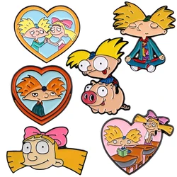 Adventure Comedy Enamel Pin Brooches For Women Lapel Pins Badge on Backpack Costume Accessories Fashion Jewelry Gifts for Friend