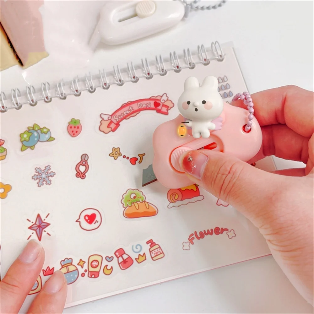 Cloud-Shape Mini Portable Utility Knife Cute Animal Box Opener Paper Cutting Hand Account Tool Express Envelope Opening Knife