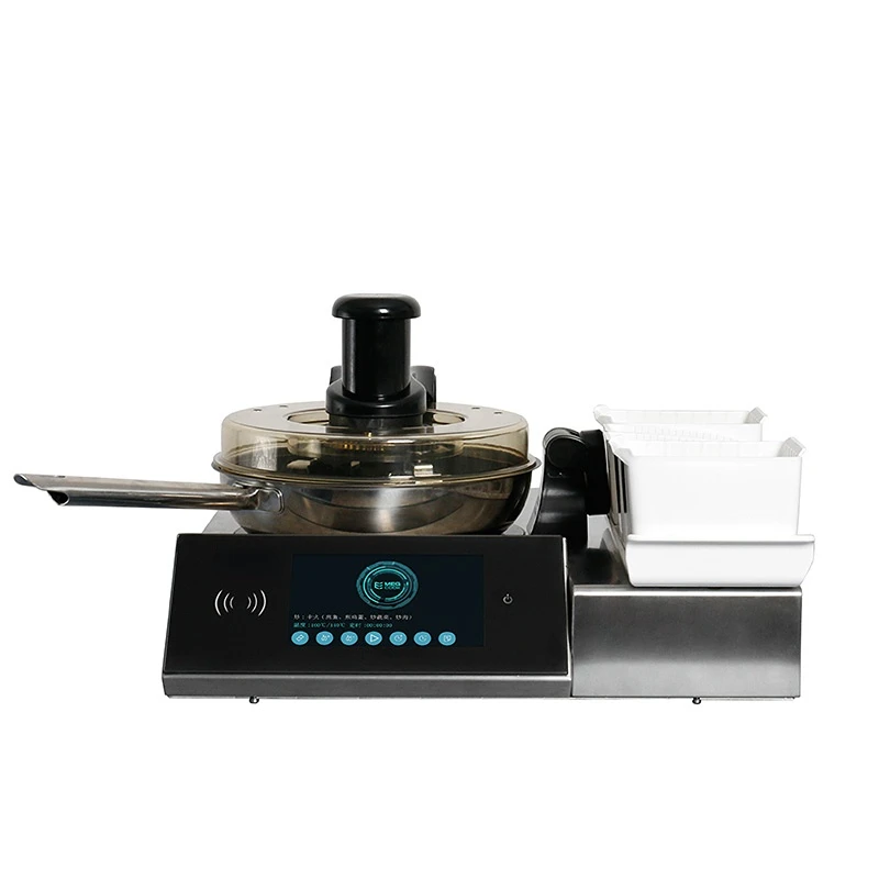 Automatic Intelligent Cooking Robot Commercial Automatic Feeding Fried Rice Fried Noodles Multi-Functional Cooking Pot