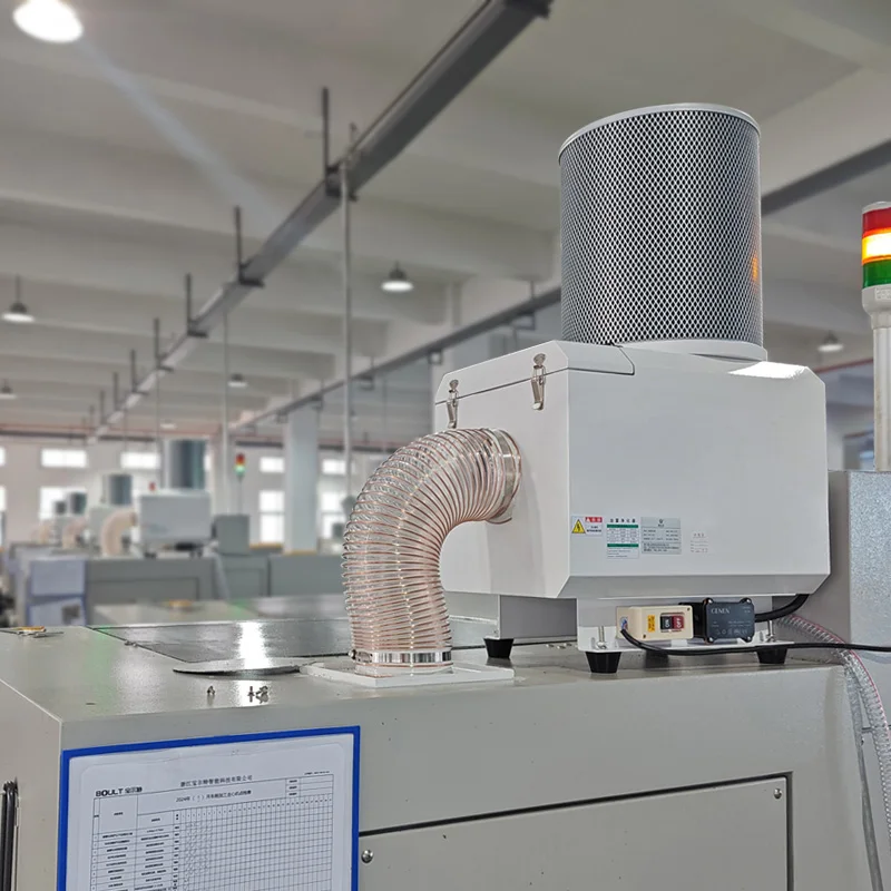 Silent Industrial Fume Extractor Mechanical Gas Purifier Precision Engraving Workshop Air Cleaning Machine