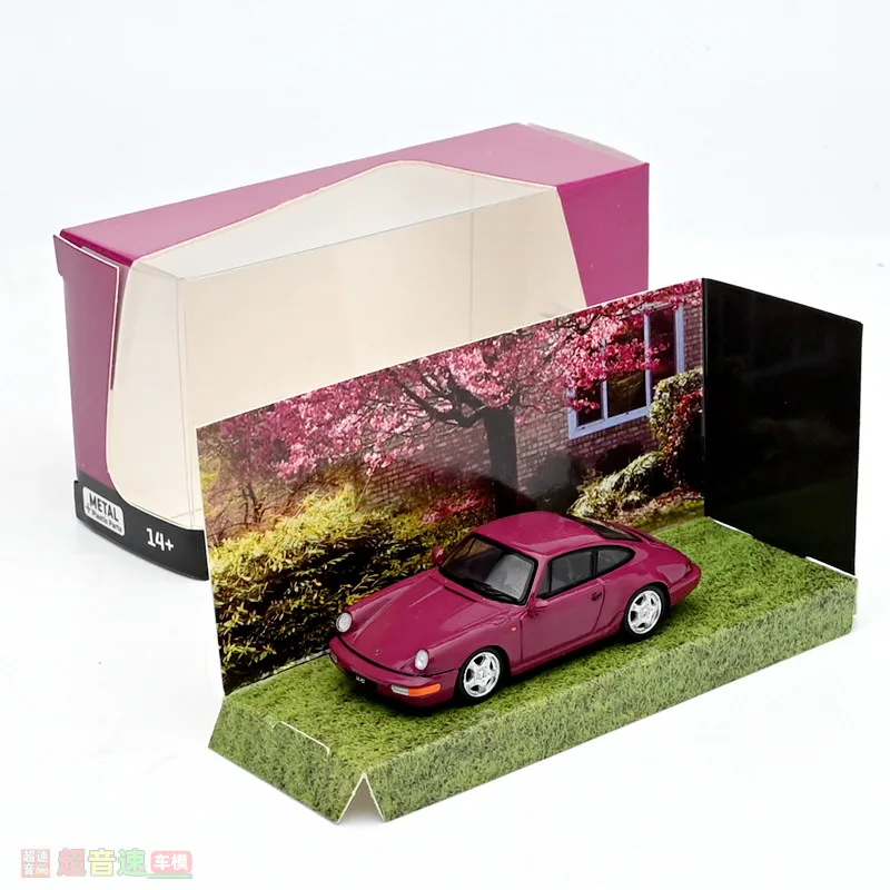 Diecast TW 1:64 Scale Porsche 911 964 RS Alloy Car Model